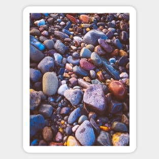 Pebble at the Beach, New-Brunswick, Canada V2 Sticker